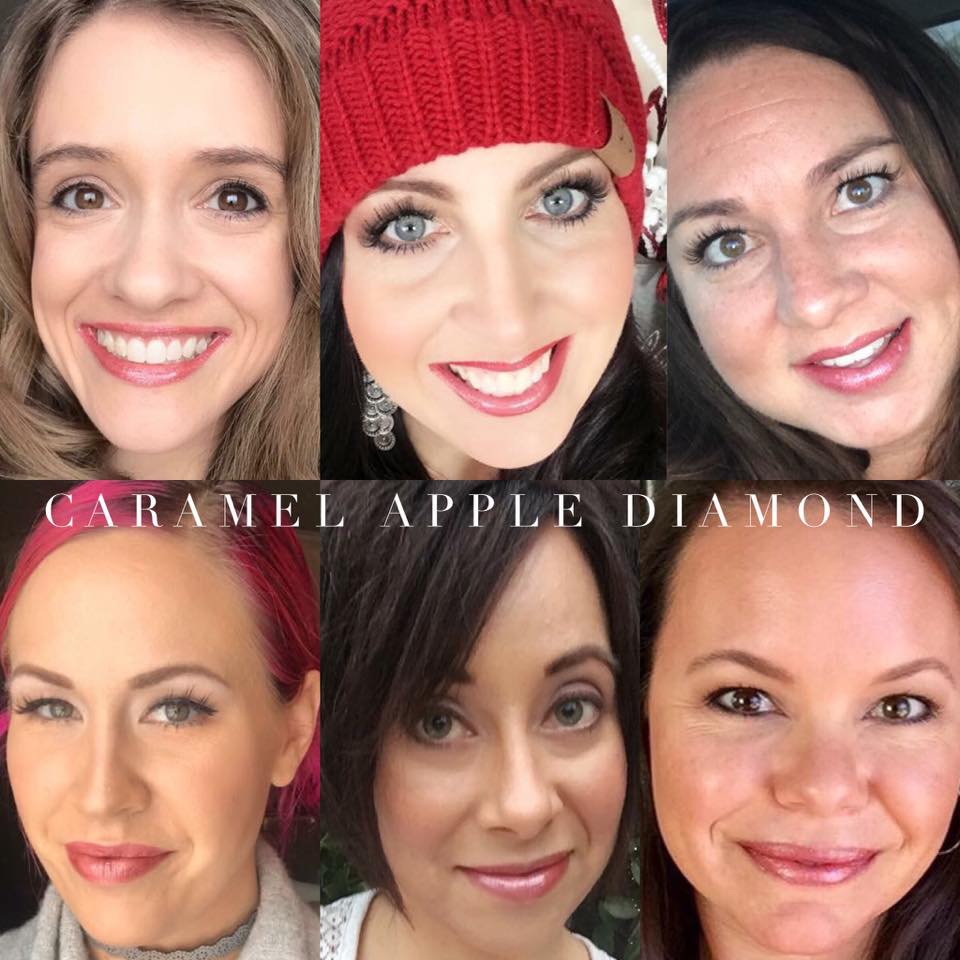 Caramel Apple Diamond Faces