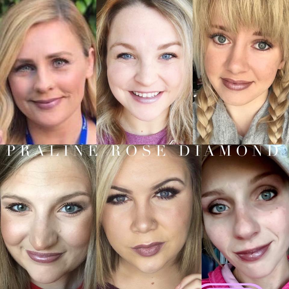 Praline Rose Diamond Faces 2